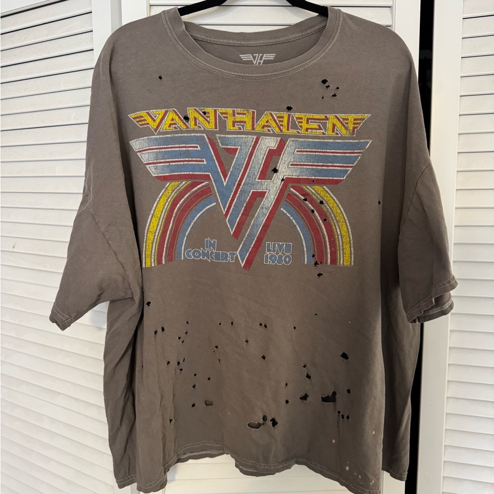 Urban Outfitters Vintage Van Halen Tee in One Size